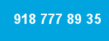918 777 89 35 918 777 89 35